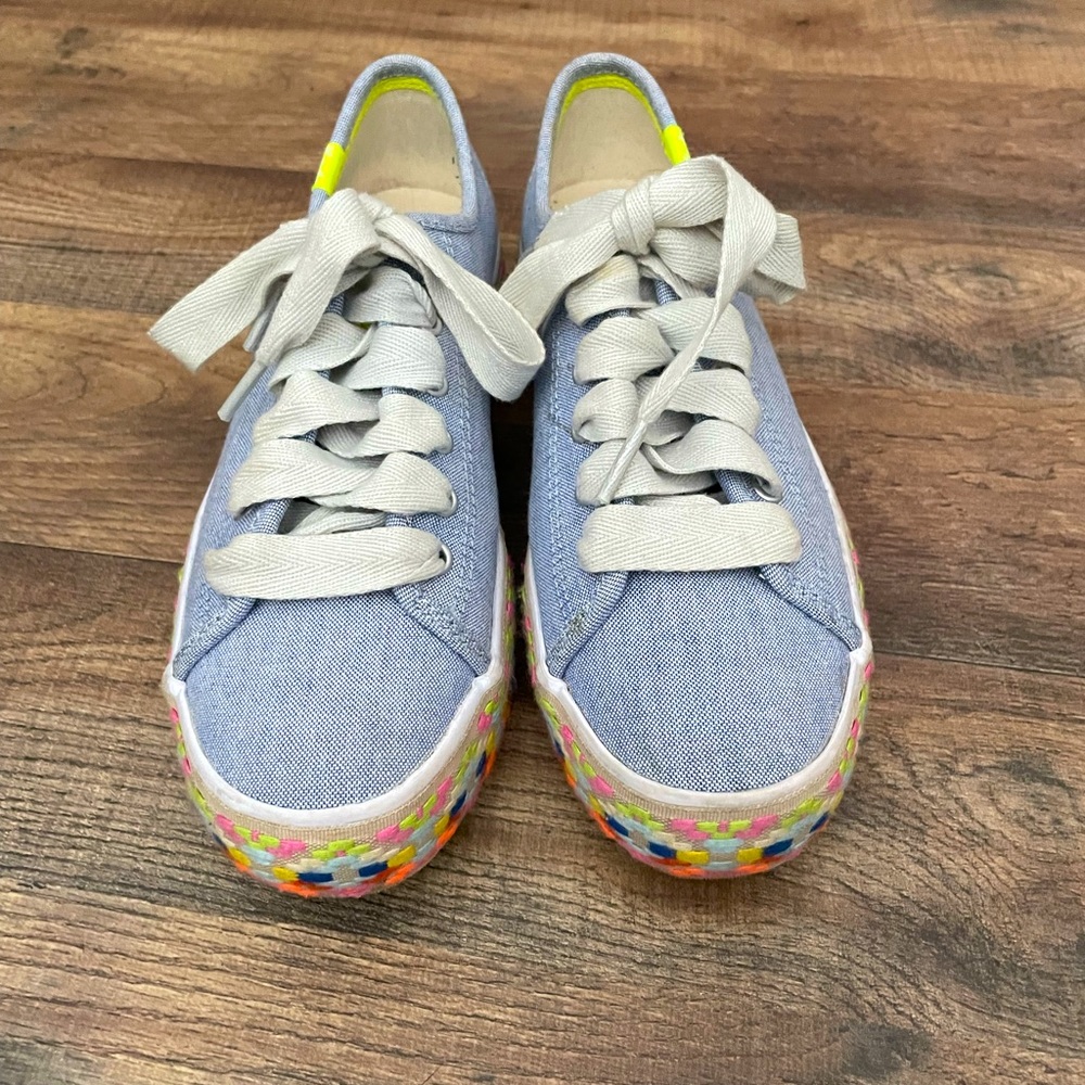 Keds Triple Kick Dream Foam Blue Multi-color WF62627 Women’s Size 6